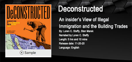 Audio book about illegal immigration and the building trades